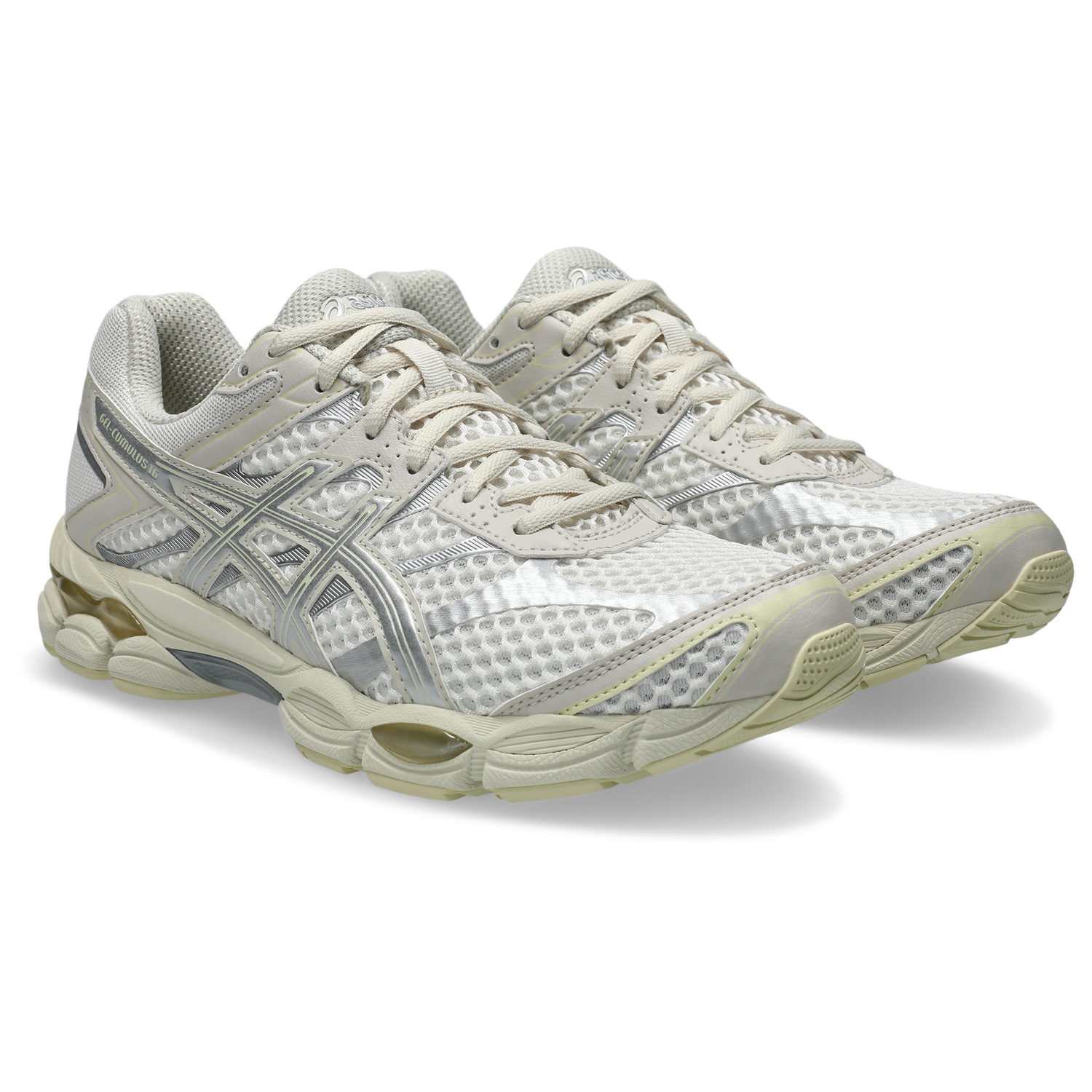 ASICS® GEL-Cumulus 16 - Women's - Cream/Pure Silver