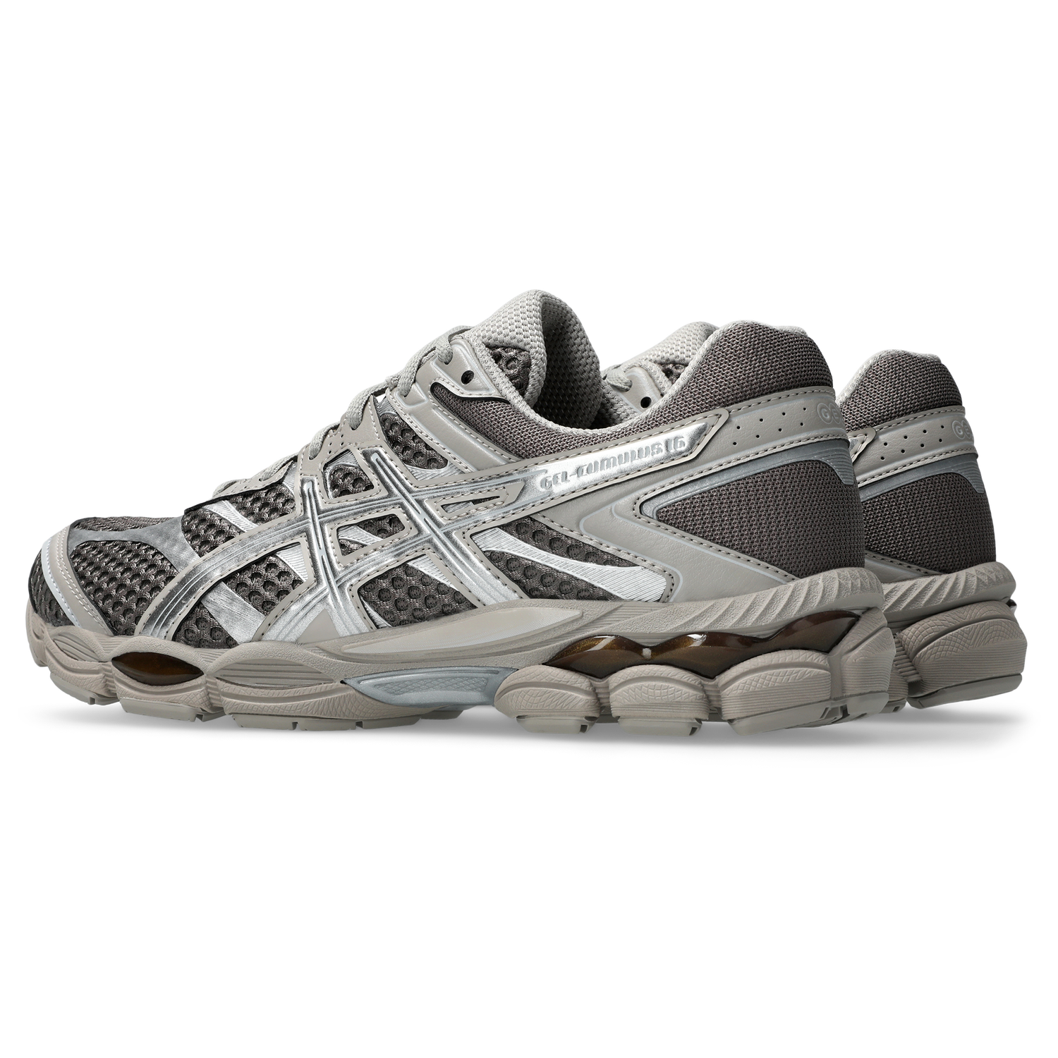 ASICS® GEL-Cumulus 16 - Women's - Cocoa Powder/Pure Silver