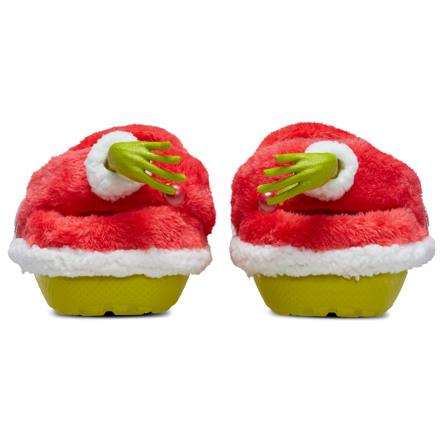 Crocs Grinch Classic Lined Clogs - Men's - Green/White/Red