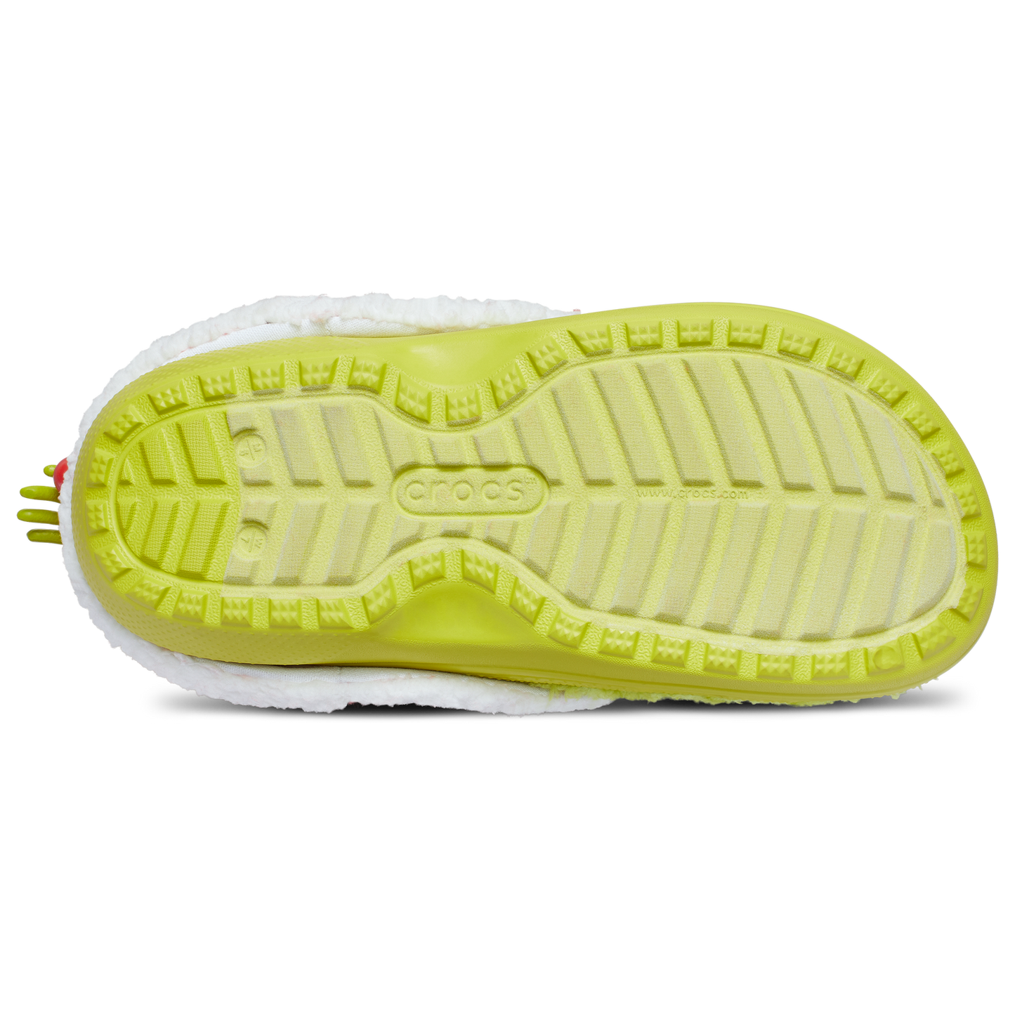 Crocs Grinch Classic Lined Clogs - Men's - Green/White/Red