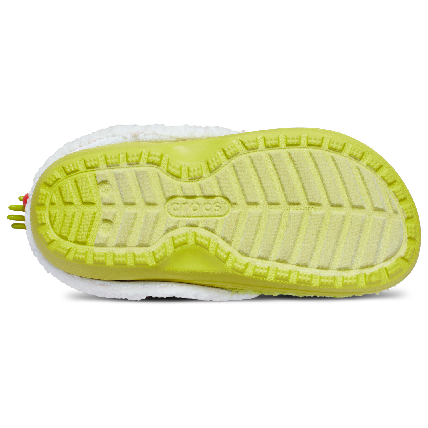 Crocs Grinch Classic Lined Clogs - Men's - Green/White/Red