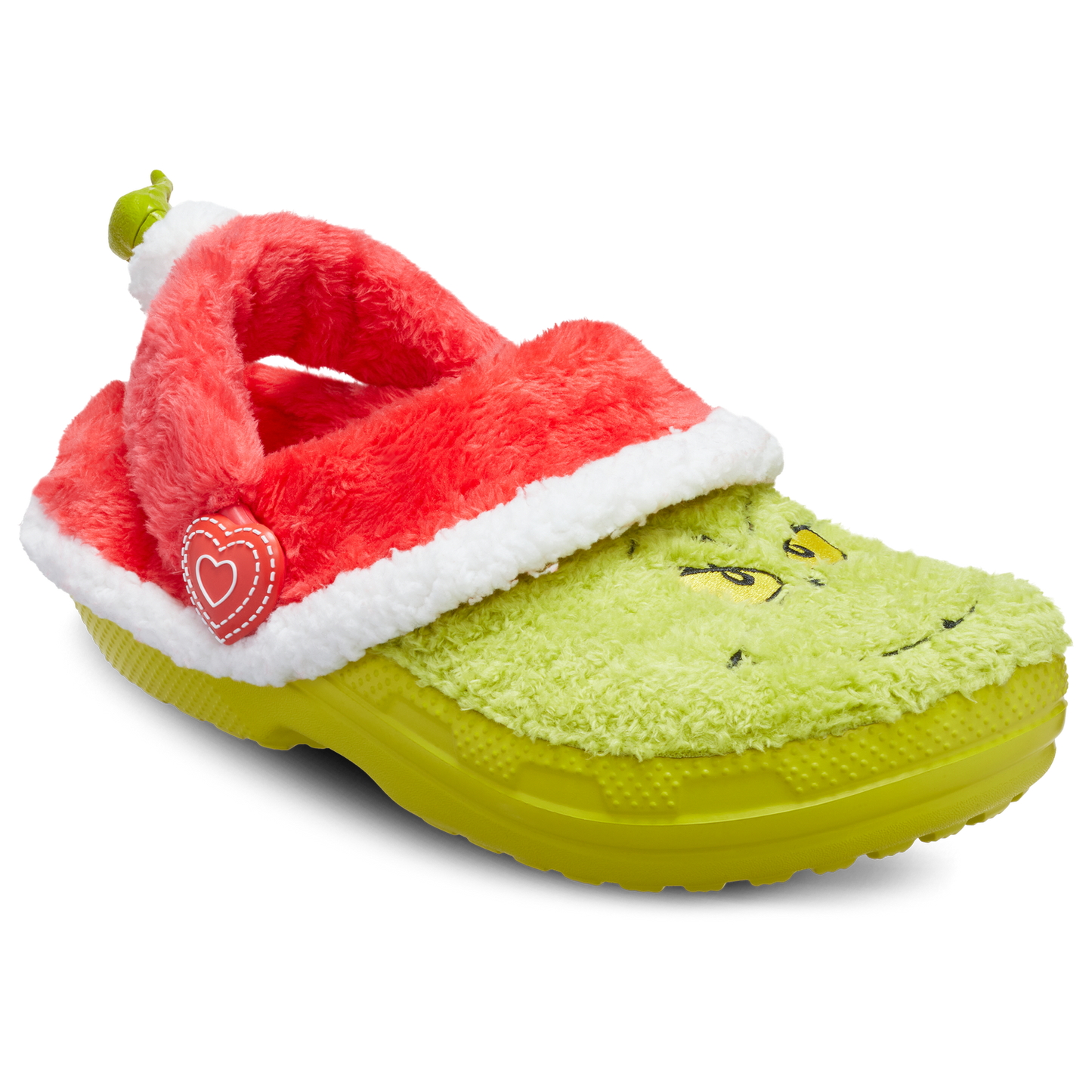 Crocs Grinch Classic Lined Clogs - Men's - Green/White/Red