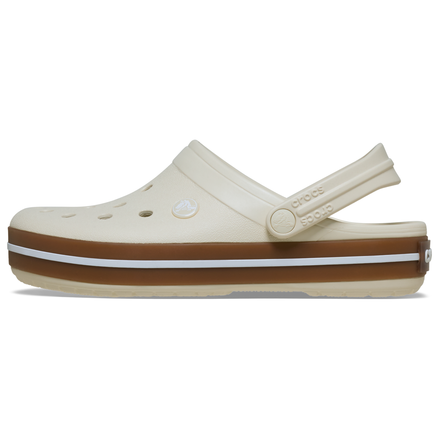 Crocs Crocband Gum Clog - Men's - Summit White
