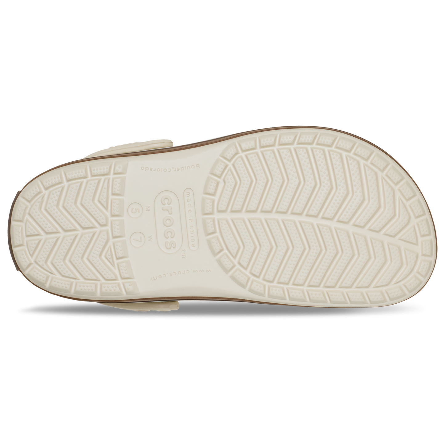 Crocs Crocband Gum Clog - Men's - Summit White