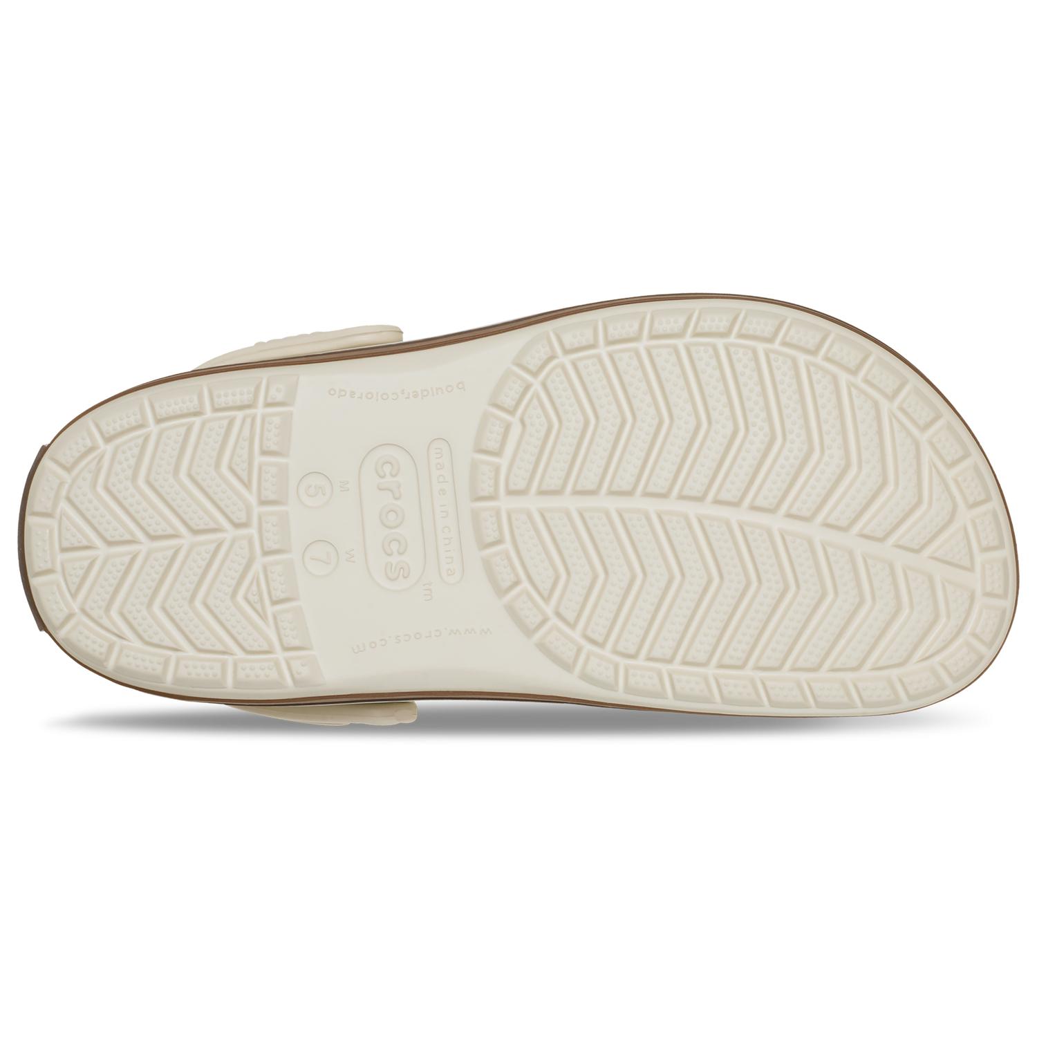 Crocs Crocband Gum Clog - Men's - Summit White