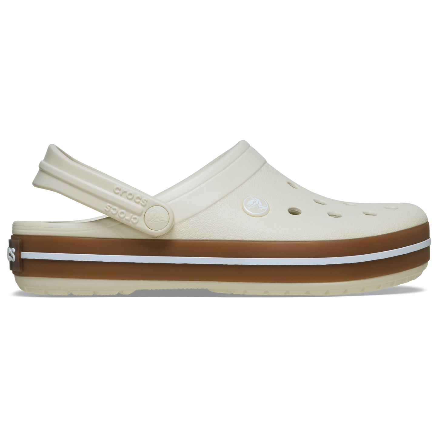 Crocs Crocband Gum Clog - Men's - Summit White