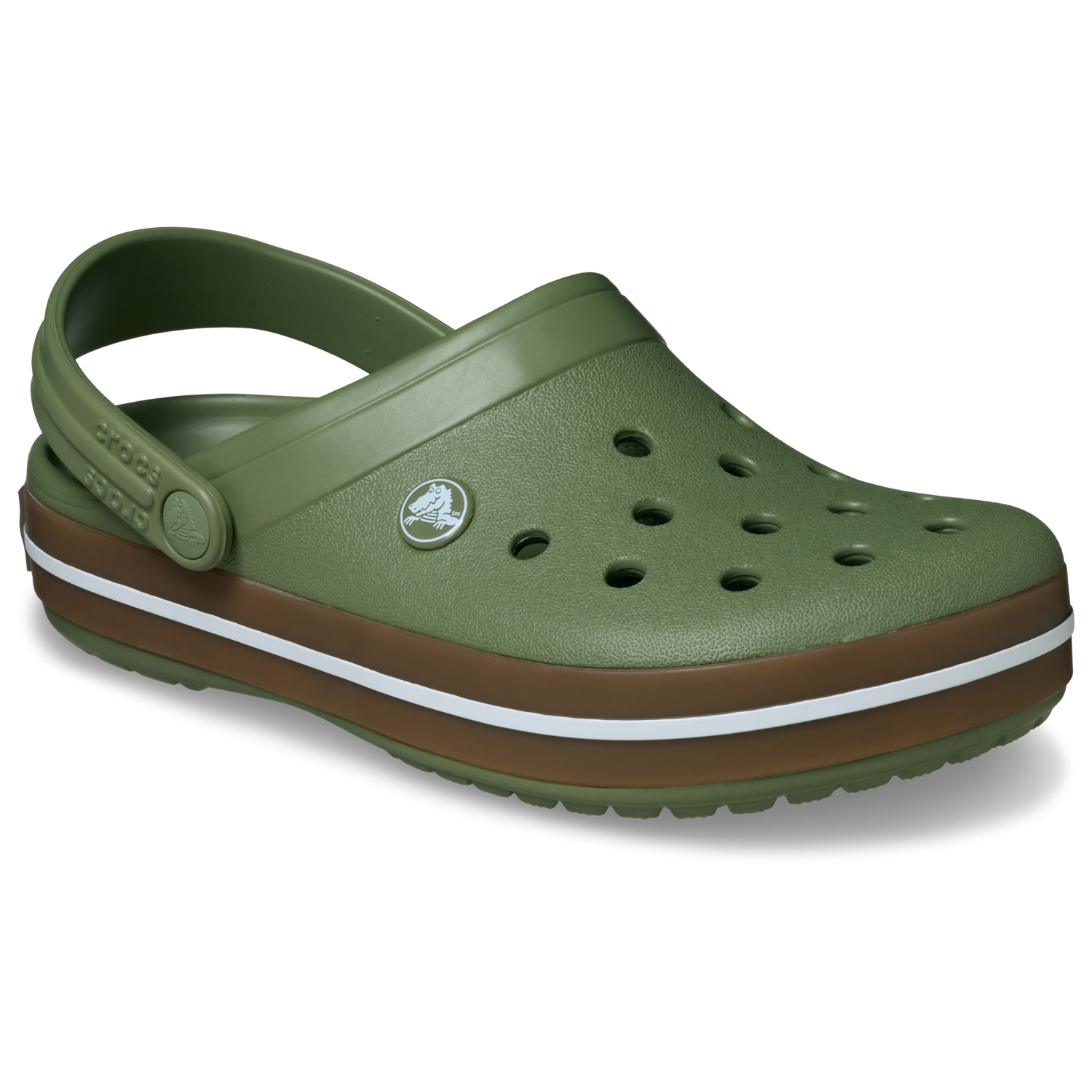 Crocs Crocband Gum Clog - Men's - Cargo