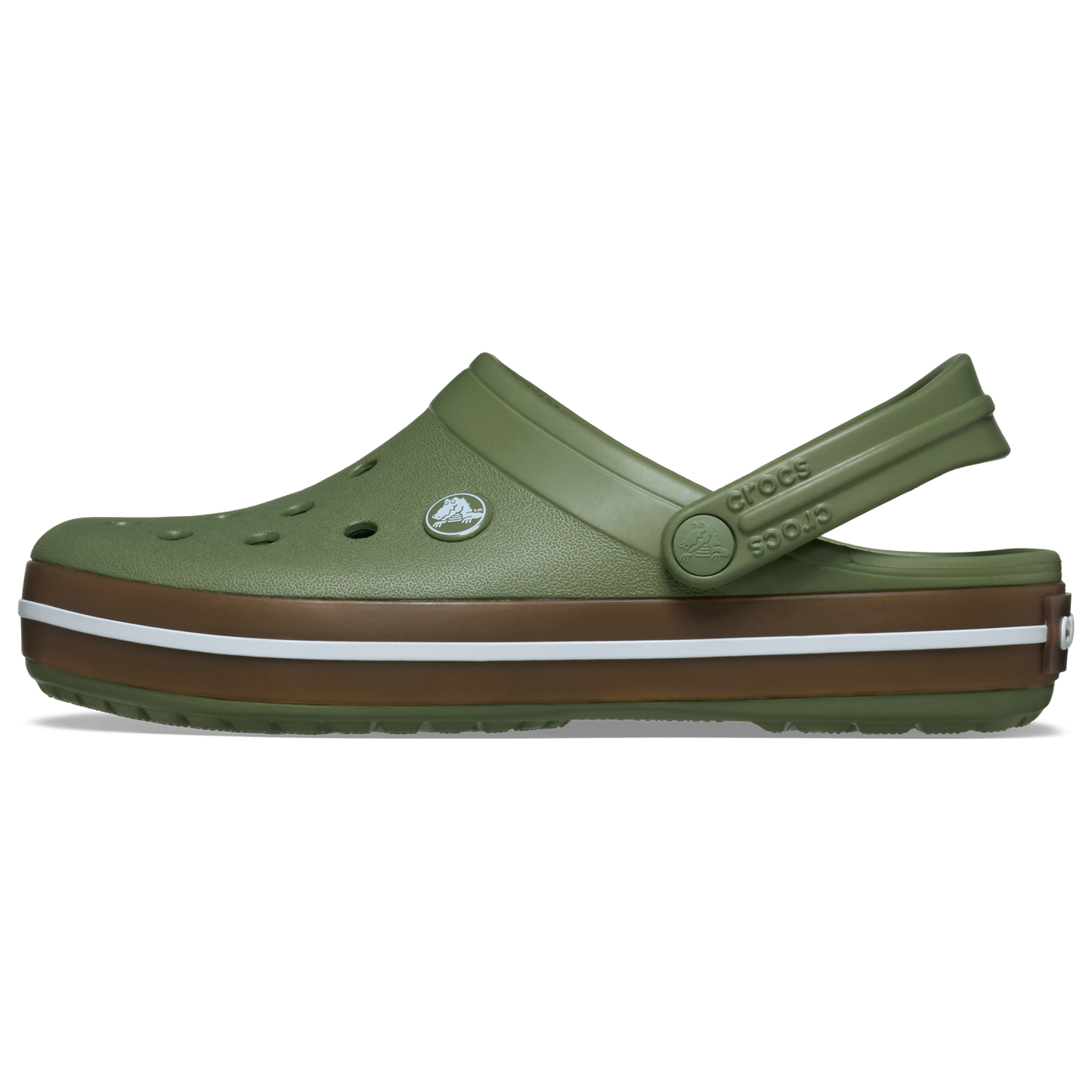 Crocs Crocband Gum Clog - Men's - Cargo