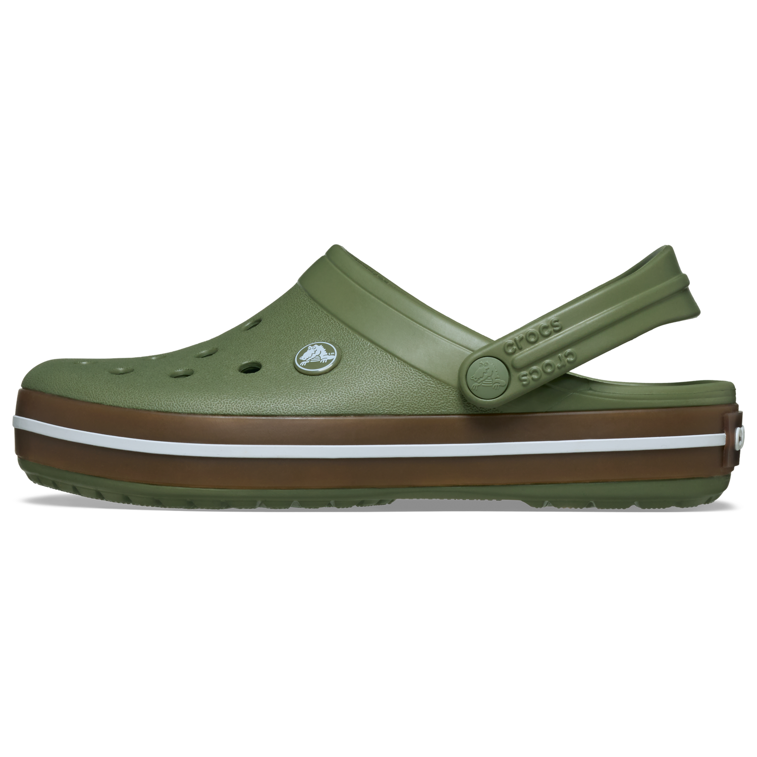Crocs Crocband Gum Clog - Men's - Cargo