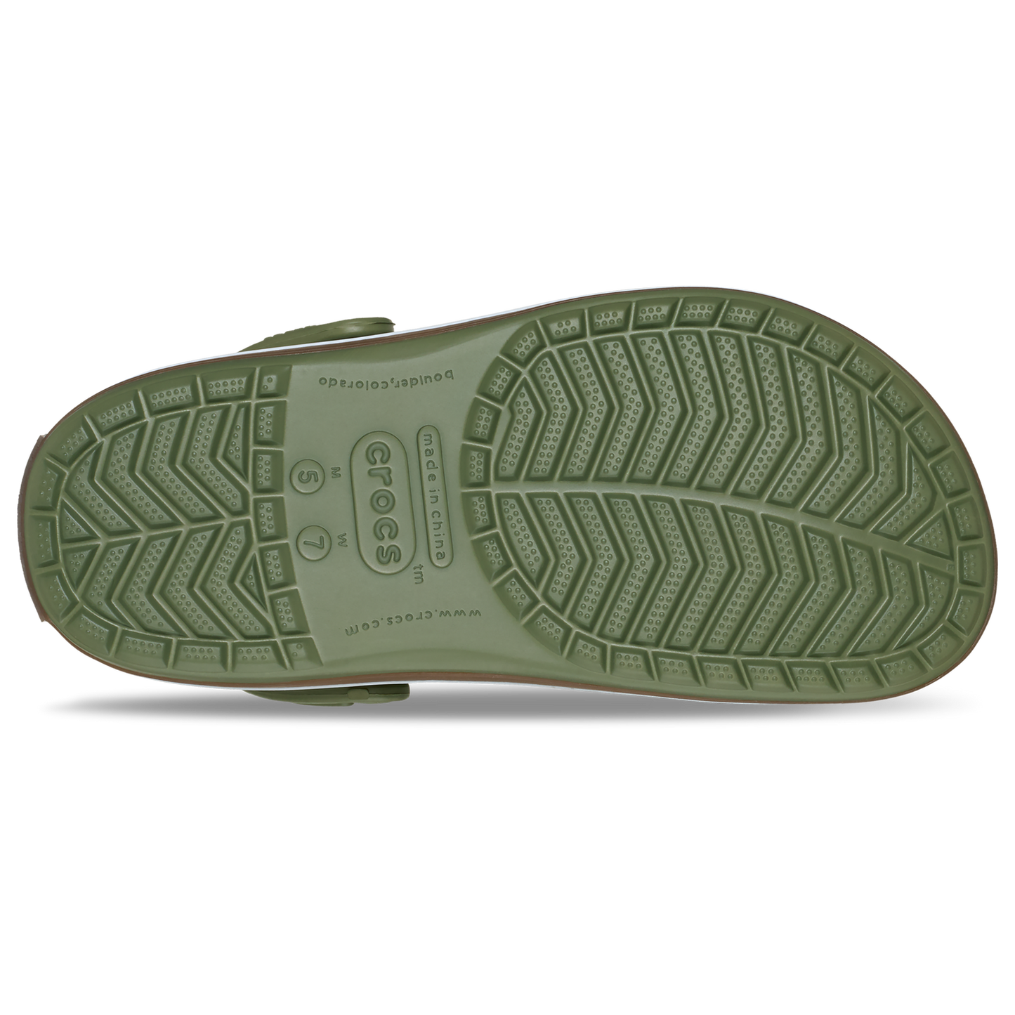 Crocs Crocband Gum Clog - Men's - Cargo