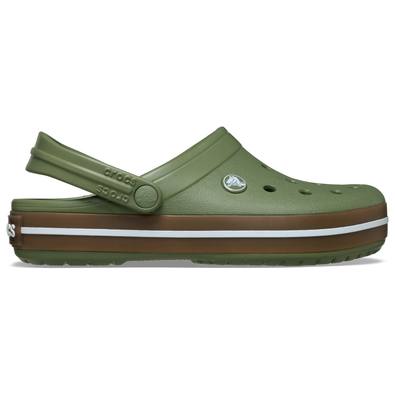 Crocs Crocband Gum Clog - Men's - Cargo