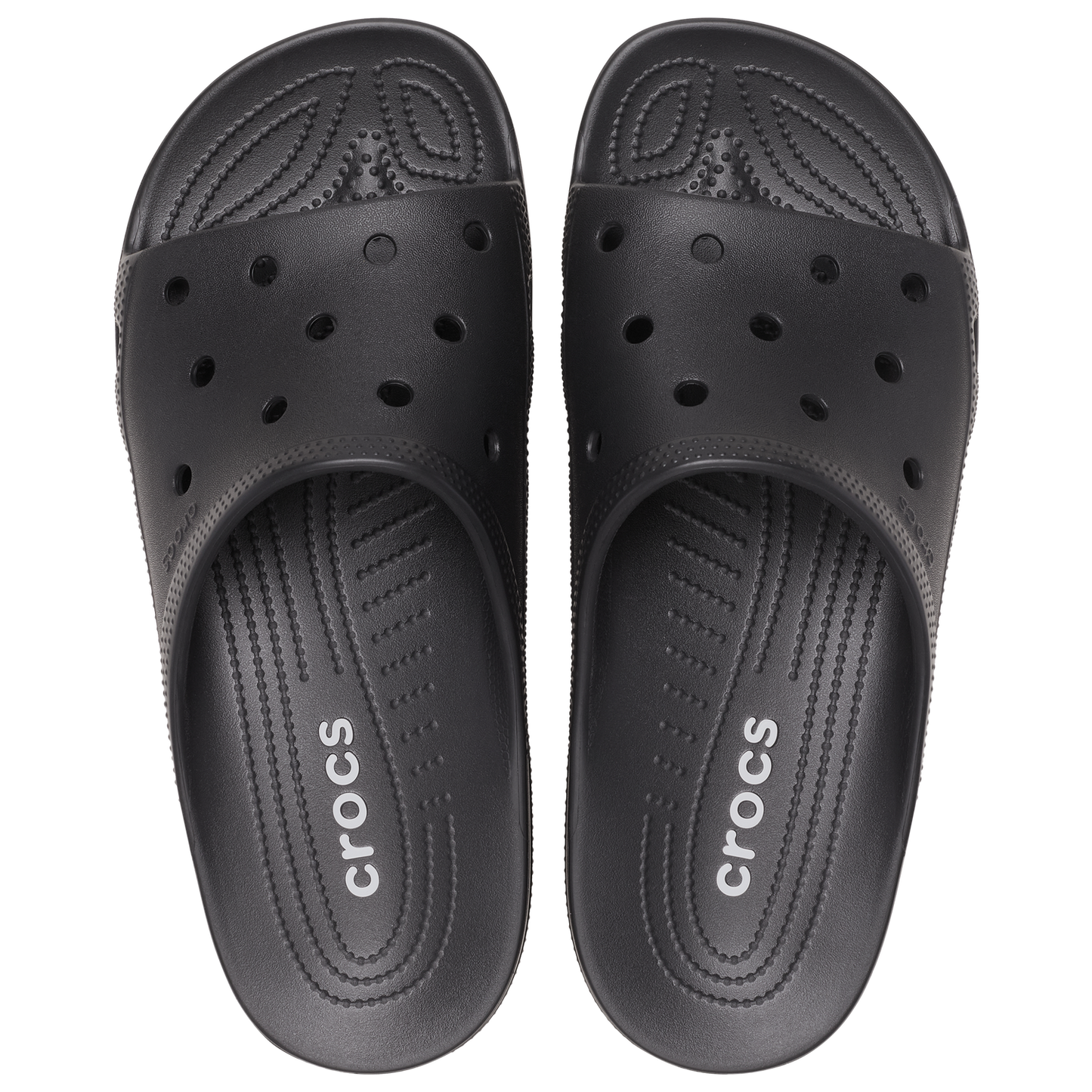 Crocs Saturday Slide - Men's - Black/Black