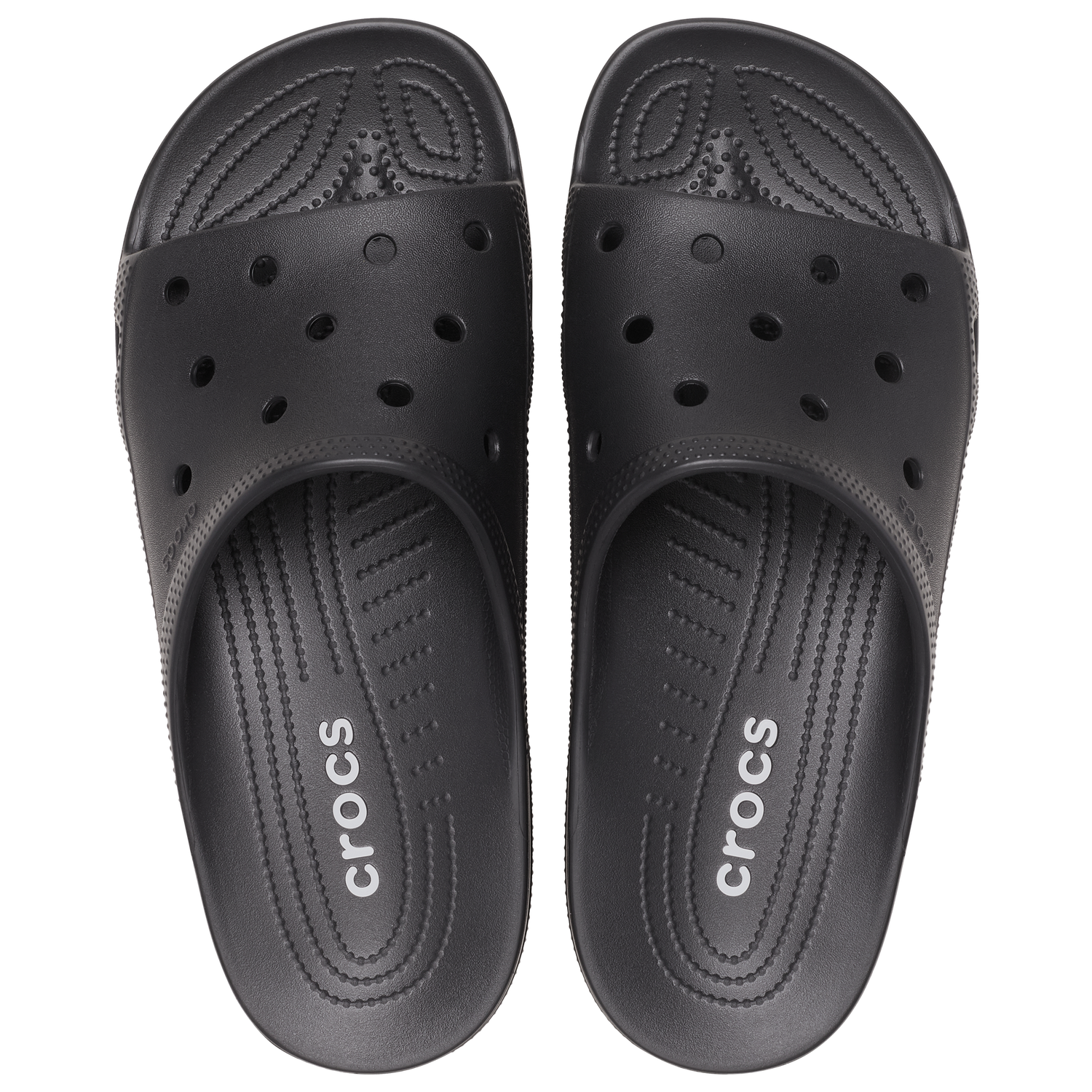 Crocs Saturday Slide - Men's - Black/Black