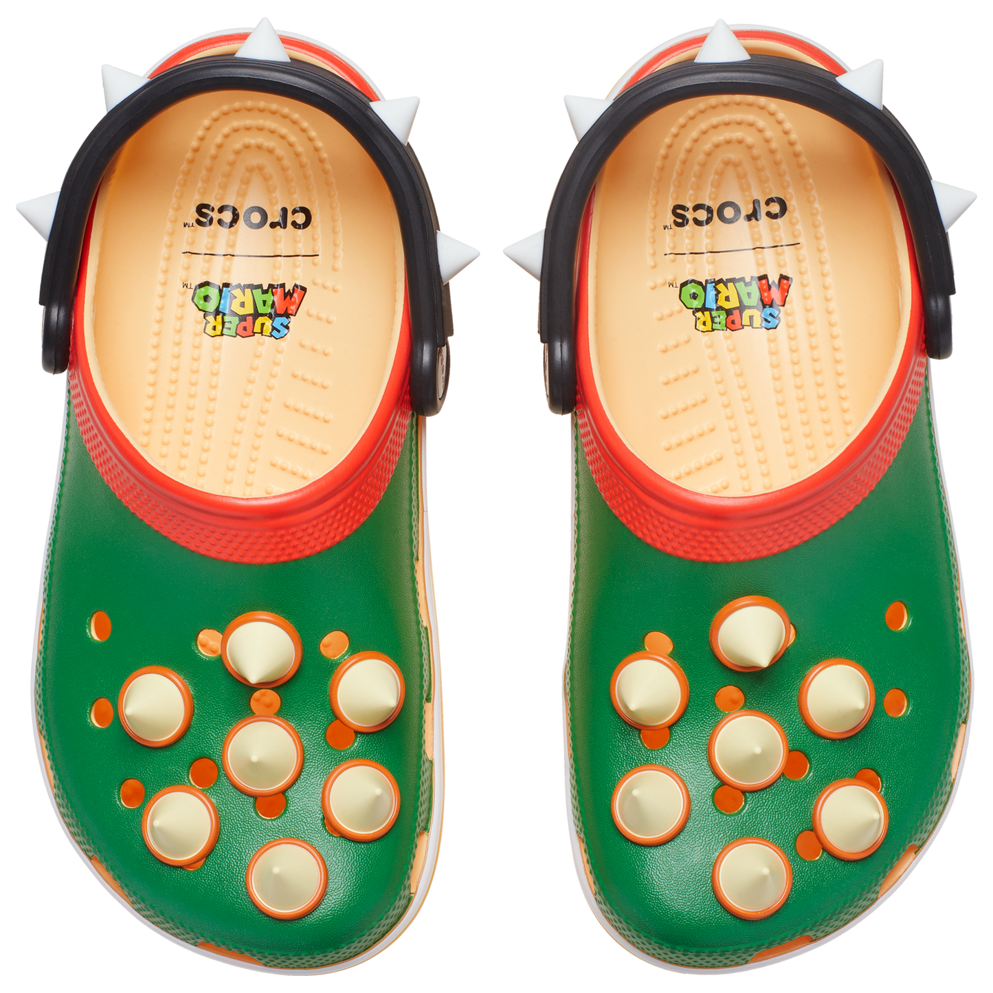 Crocs Bowser Classic Clogs - Men's - Multi/Green