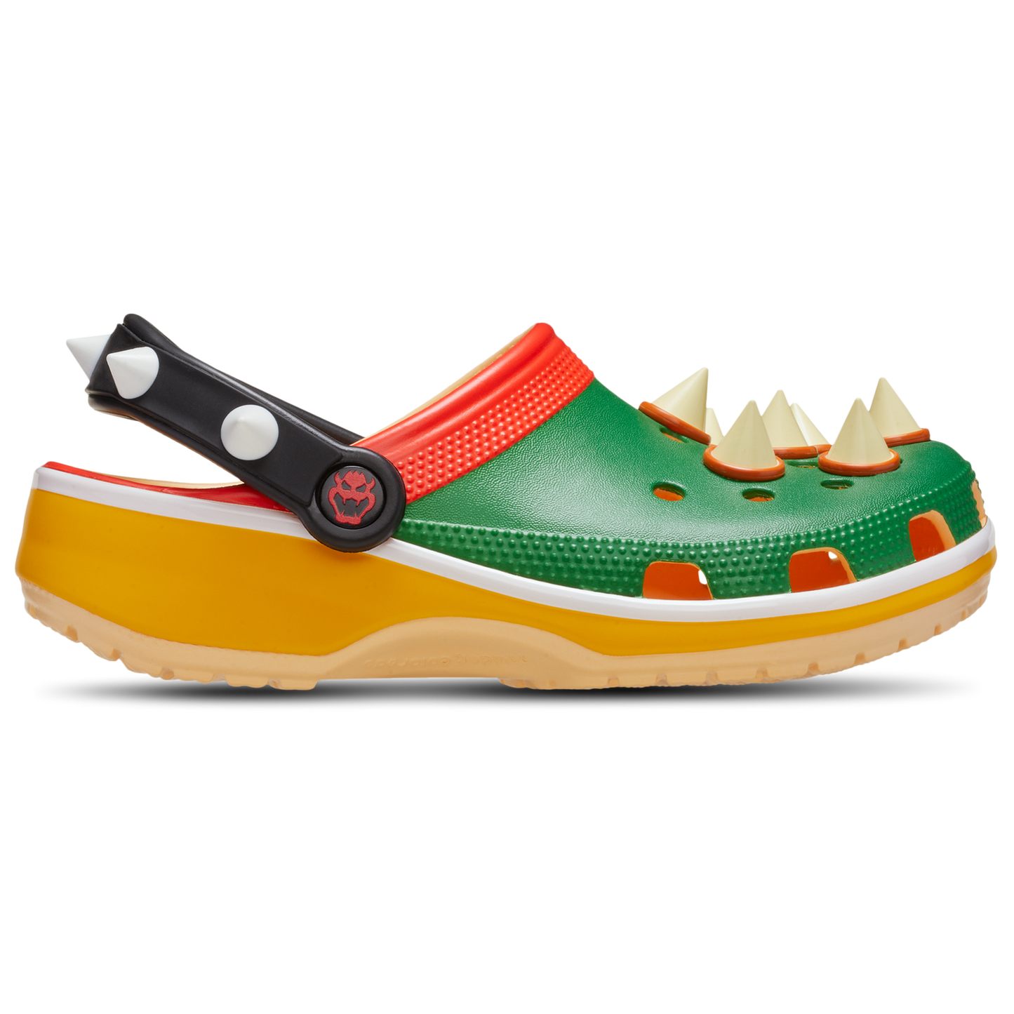 Crocs Bowser Classic Clogs - Men's - Multi/Green