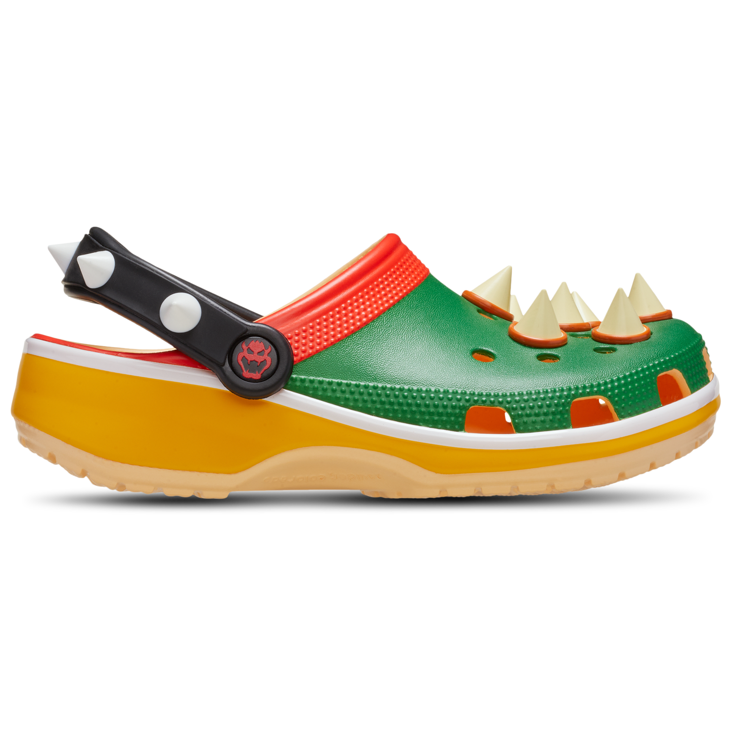Crocs Bowser Classic Clogs - Men's - Multi/Green