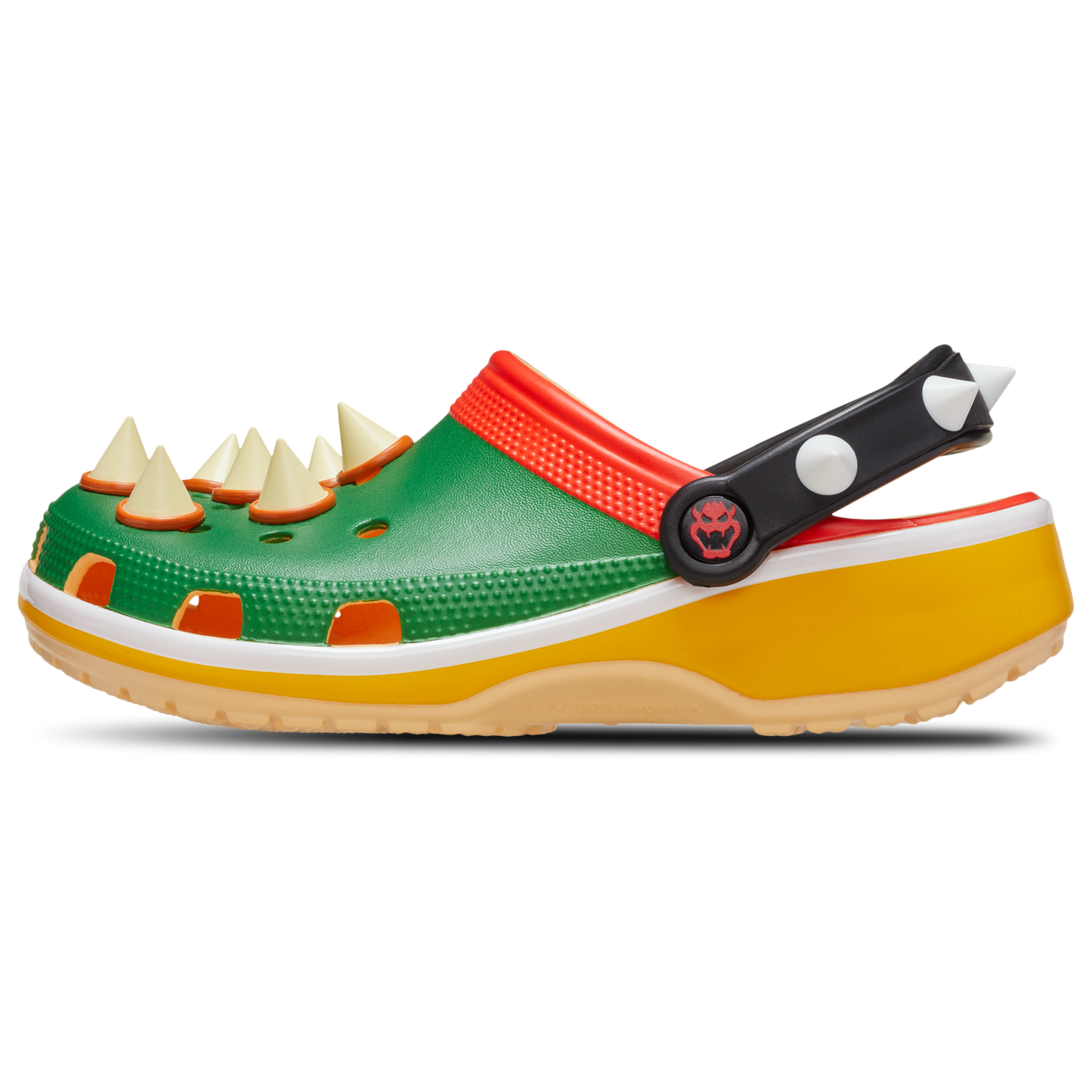 Crocs Bowser Classic Clogs - Men's - Multi/Green