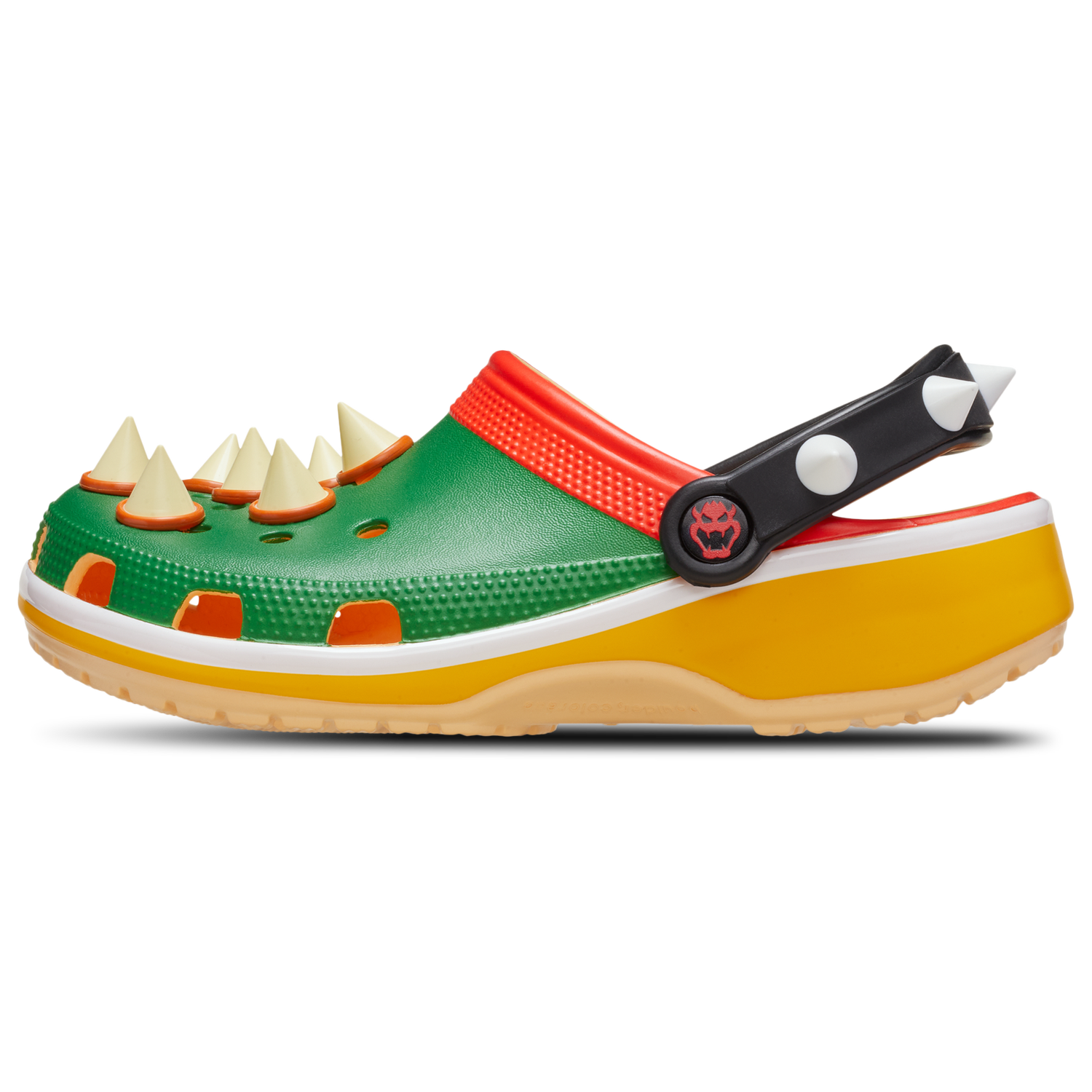Crocs Bowser Classic Clogs - Men's - Multi/Green
