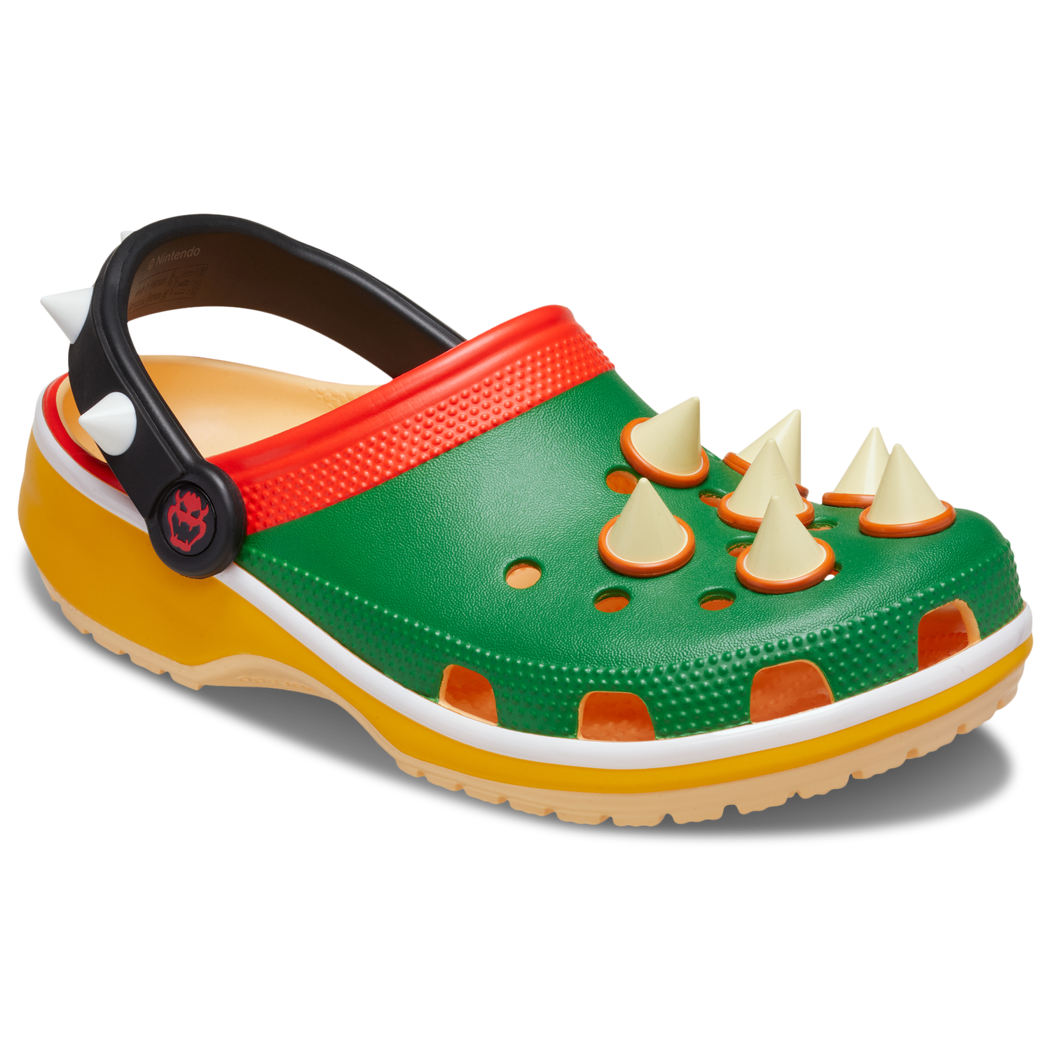Crocs Bowser Classic Clogs - Men's - Multi/Green