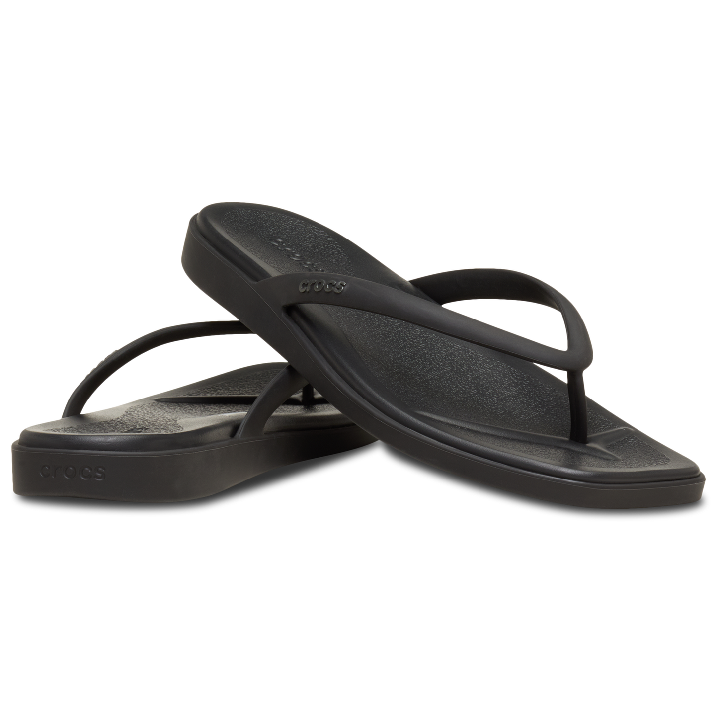 Crocs Miami Flip Sandals - Women's - Black