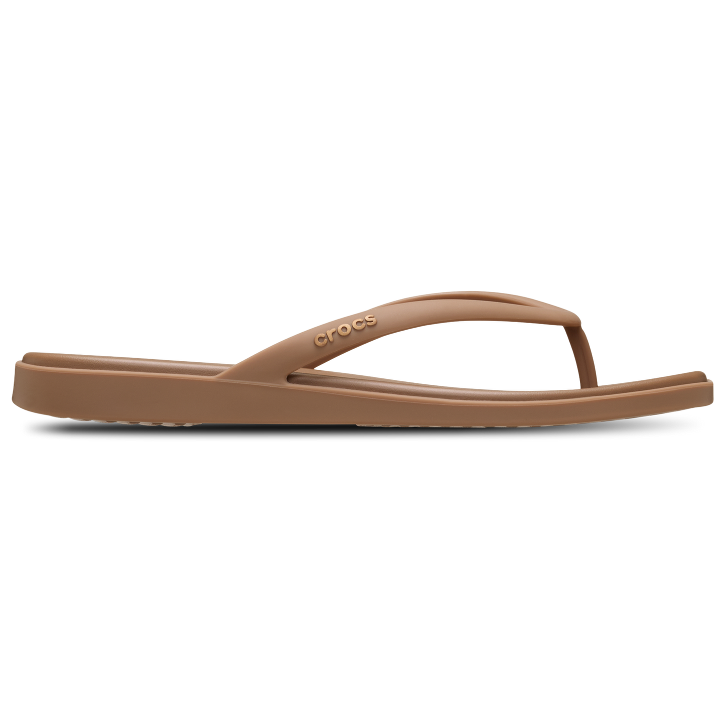 Crocs Miami Flip Sandals - Women's - Milk Chocolate