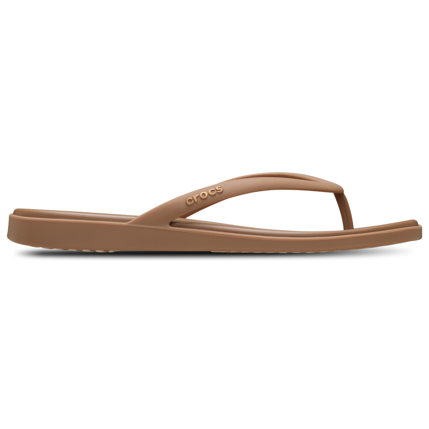 Crocs Miami Flip Sandals - Women's - Milk Chocolate
