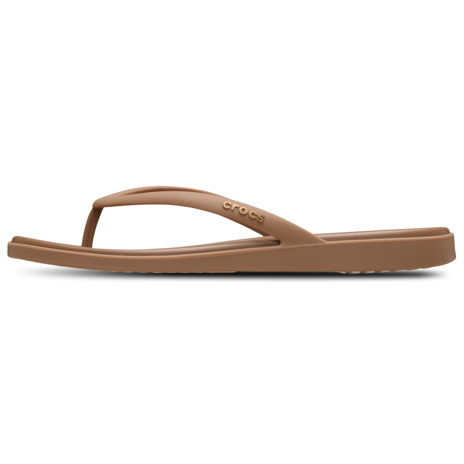 Crocs Miami Flip Sandals - Women's - Milk Chocolate