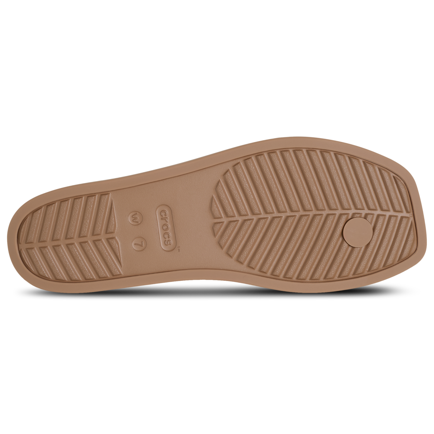 Crocs Miami Flip Sandals - Women's - Milk Chocolate