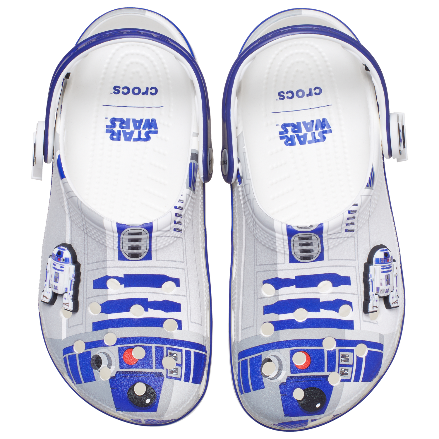 Crocs Classic Clogs - Men's - White/Blue