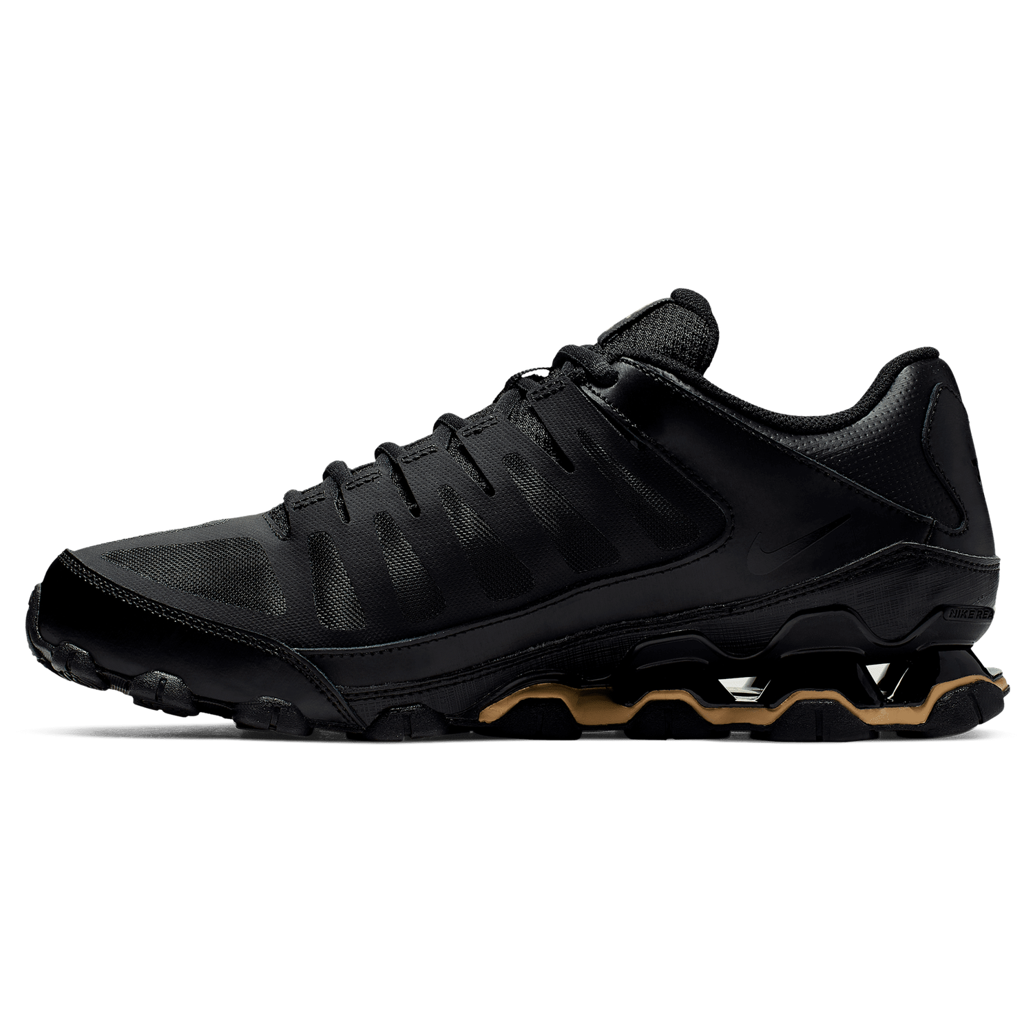 Nike REAX 8 TR Mesh - Men's - Black/Mtlc Gold/Black