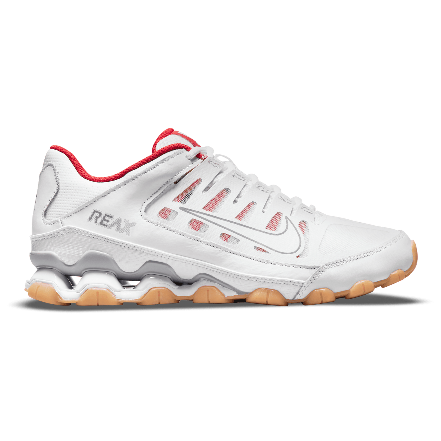 Nike REAX 8 TR Mesh - Men's - White/White/Wolf Grey