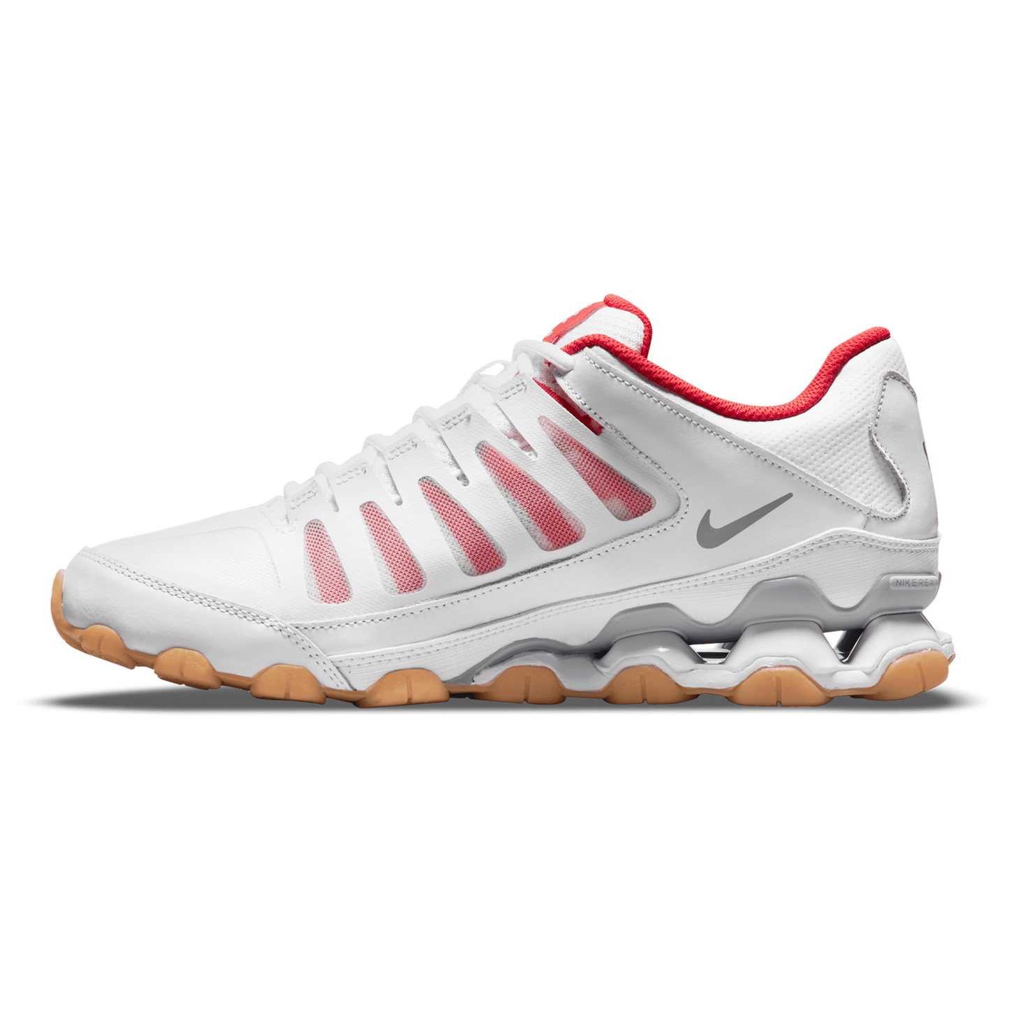 Nike REAX 8 TR Mesh - Men's - White/White/Wolf Grey
