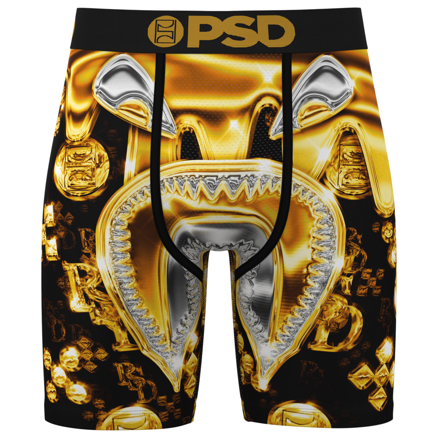PSD Graphic Briefs - Men's - Gold/Gold