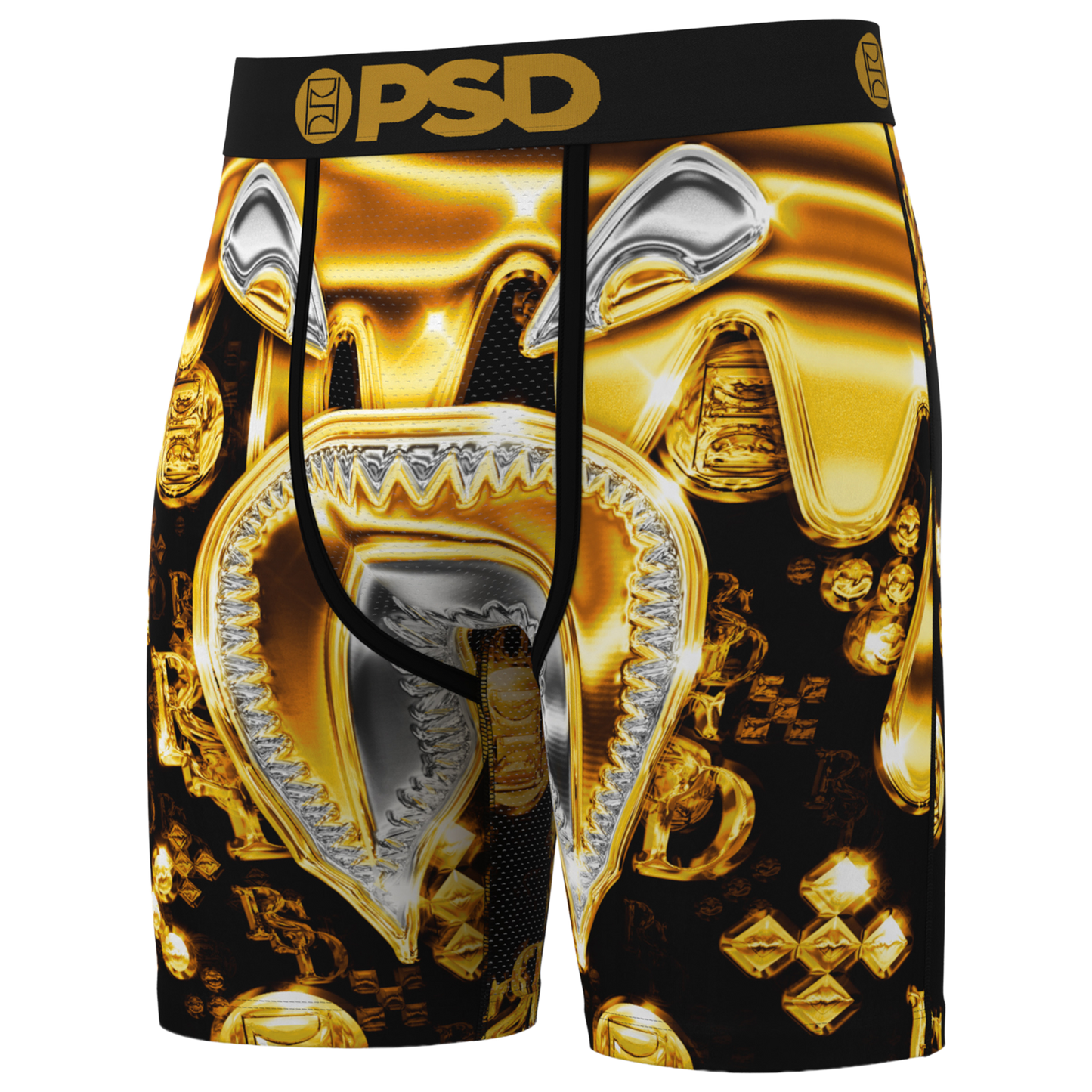 PSD Graphic Briefs - Men's - Gold/Gold