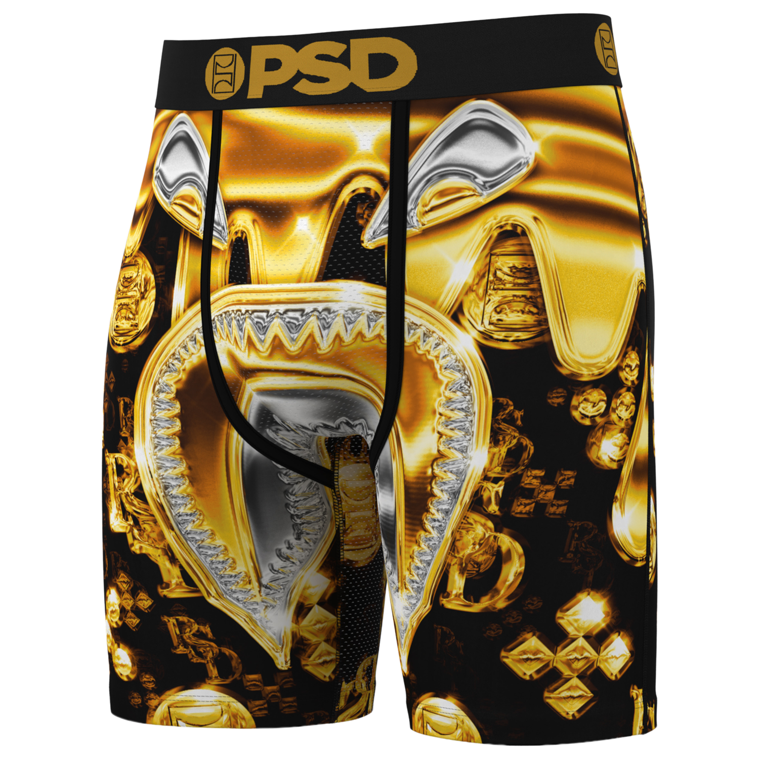 PSD Graphic Briefs - Men's - Gold/Gold