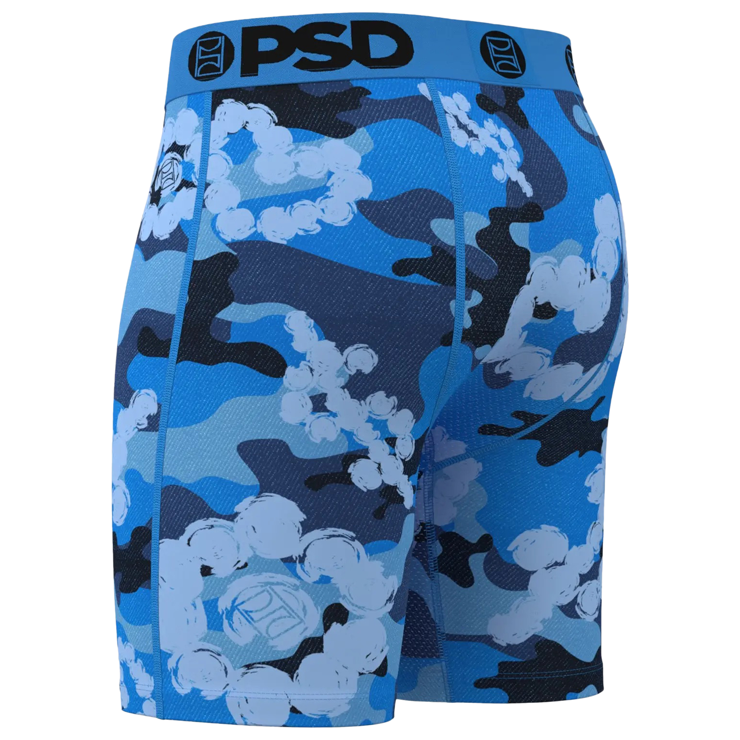 PSD Graphic Briefs - Men's - White/Blue