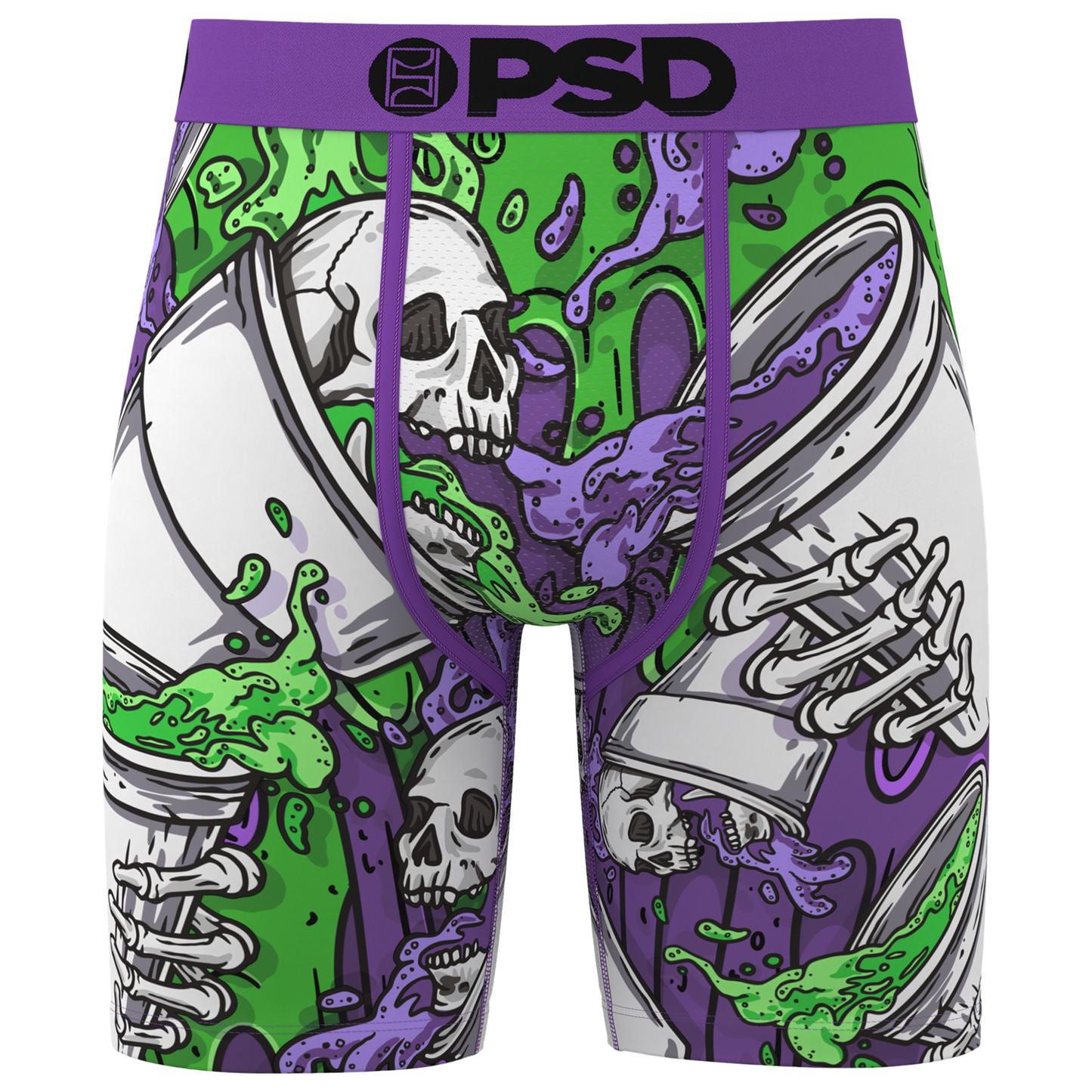 PSD Graphic Briefs - Men's - Purple/Purple