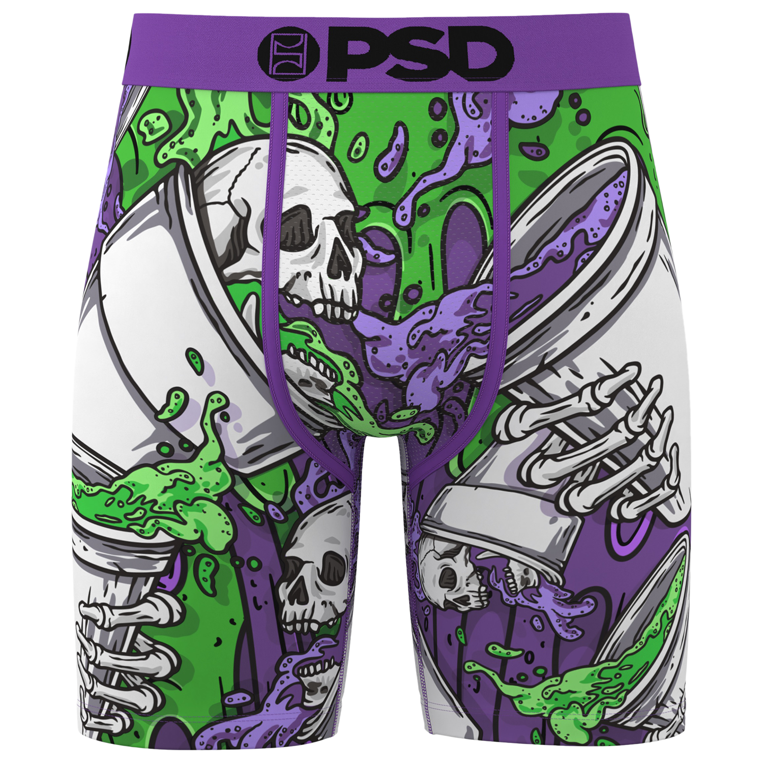 PSD Graphic Briefs - Men's - Purple/Purple