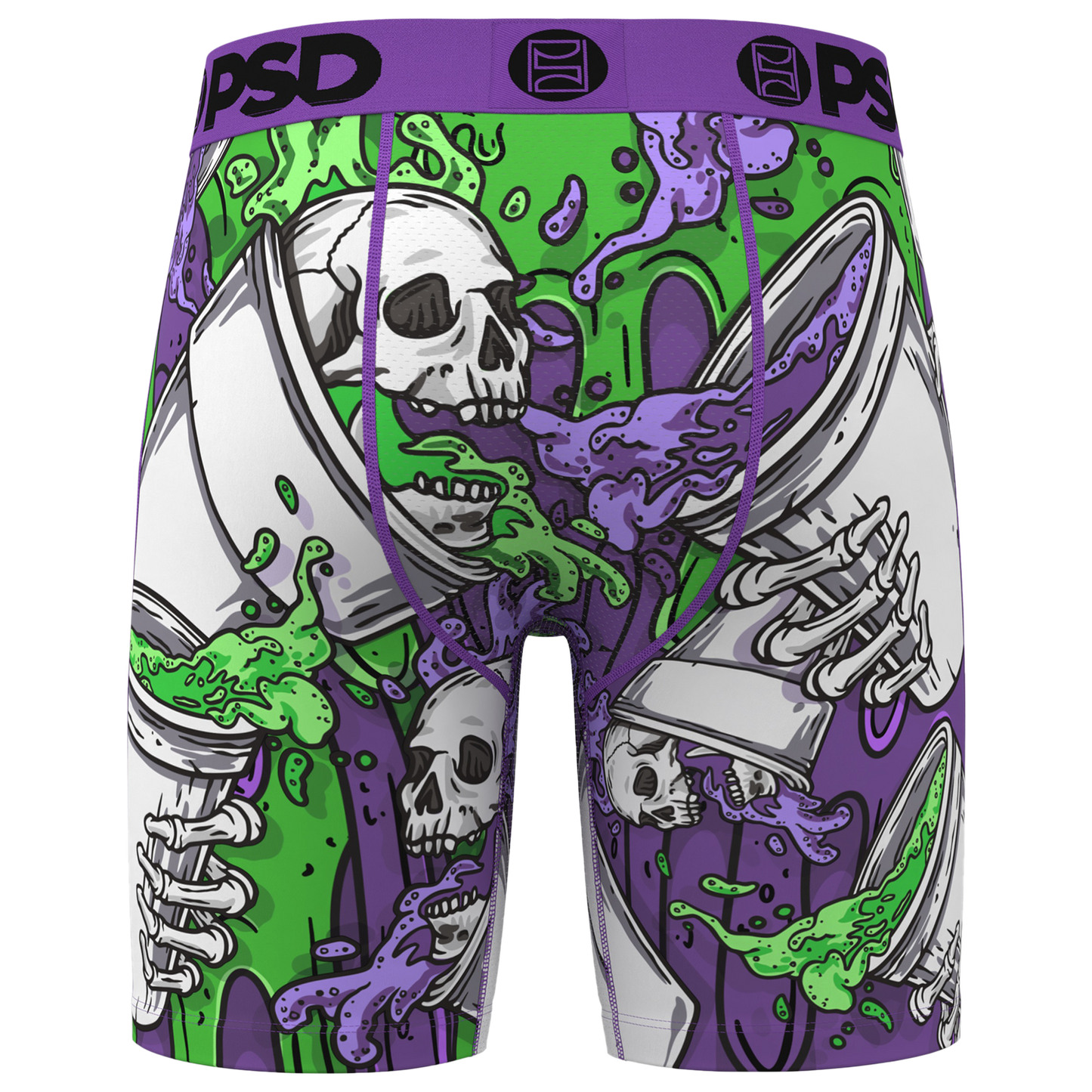 PSD Graphic Briefs - Men's - Purple/Purple