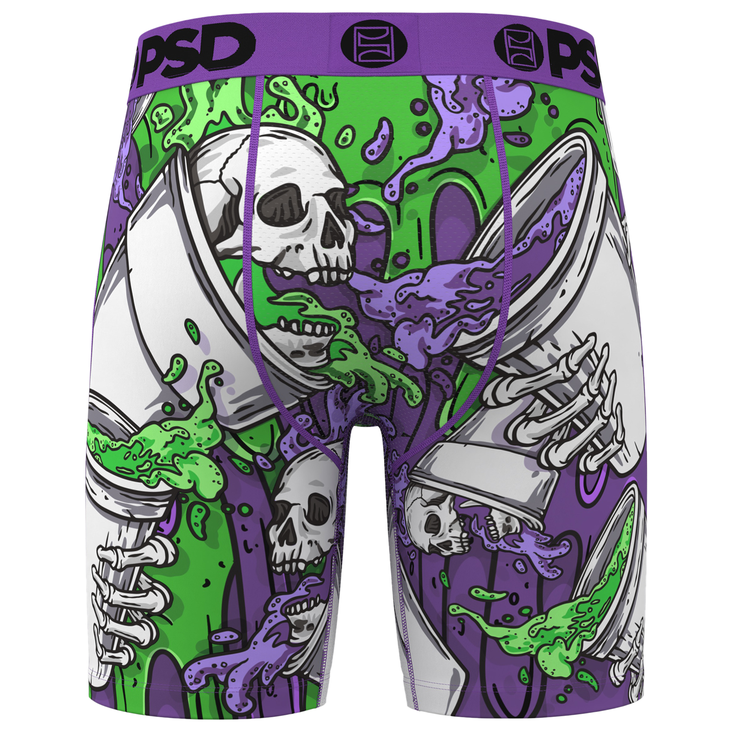 PSD Graphic Briefs - Men's - Purple/Purple