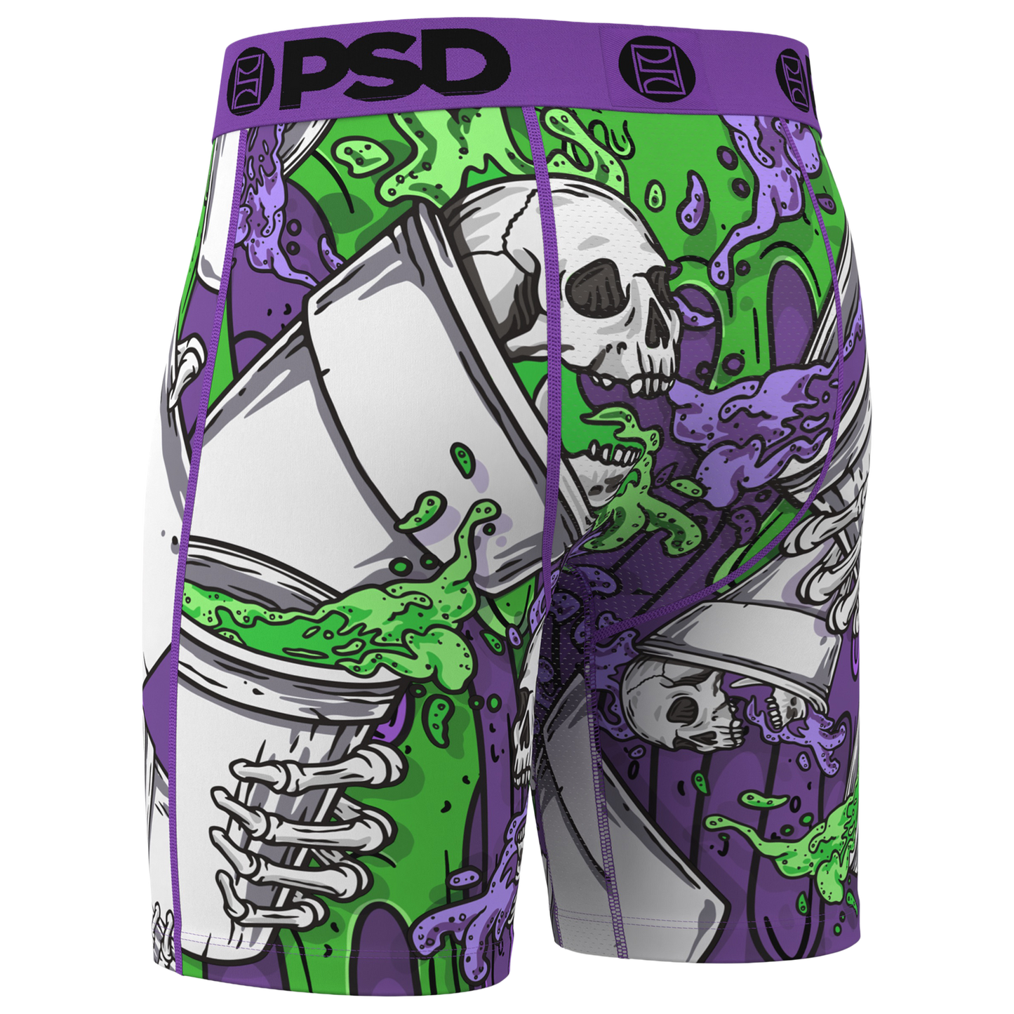 PSD Graphic Briefs - Men's - Purple/Purple