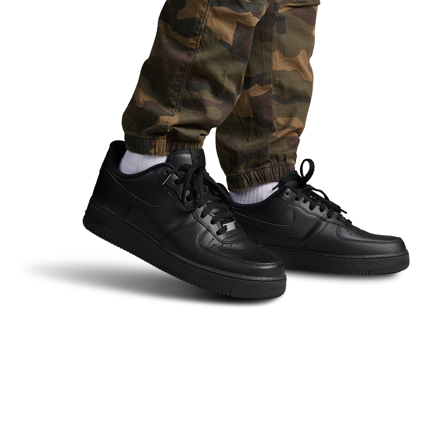 Nike Air Force 1 '07 - Men's - Black/Black