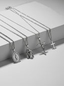 CHRISTIAN CHAIN SET | Silver