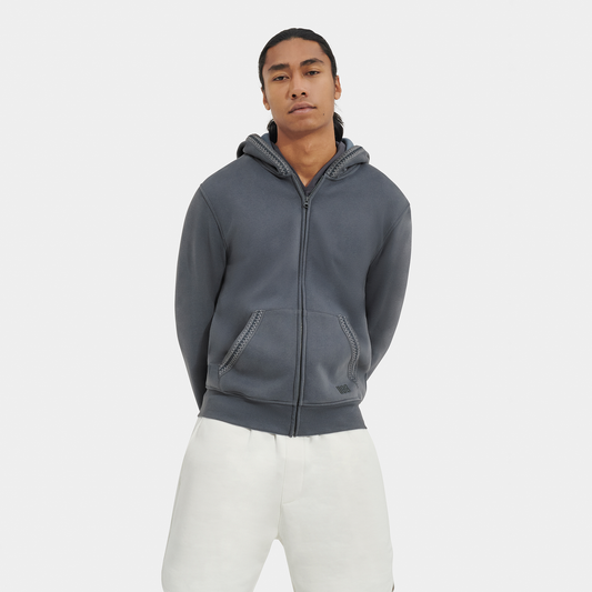 UGG Tazman Full-Zip Hoodie - Men's - Stormy Seas