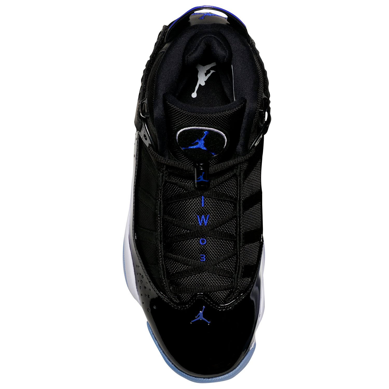 Jordan 6 Rings - Men's - Black/Hyper Royal/White