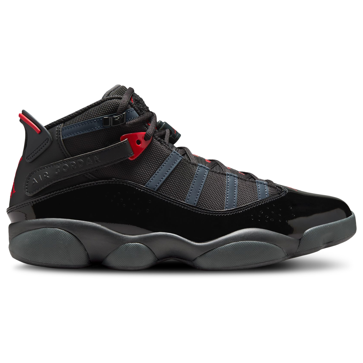 Jordan 6 Rings - Men's - Fire Red/Black/Anthracite