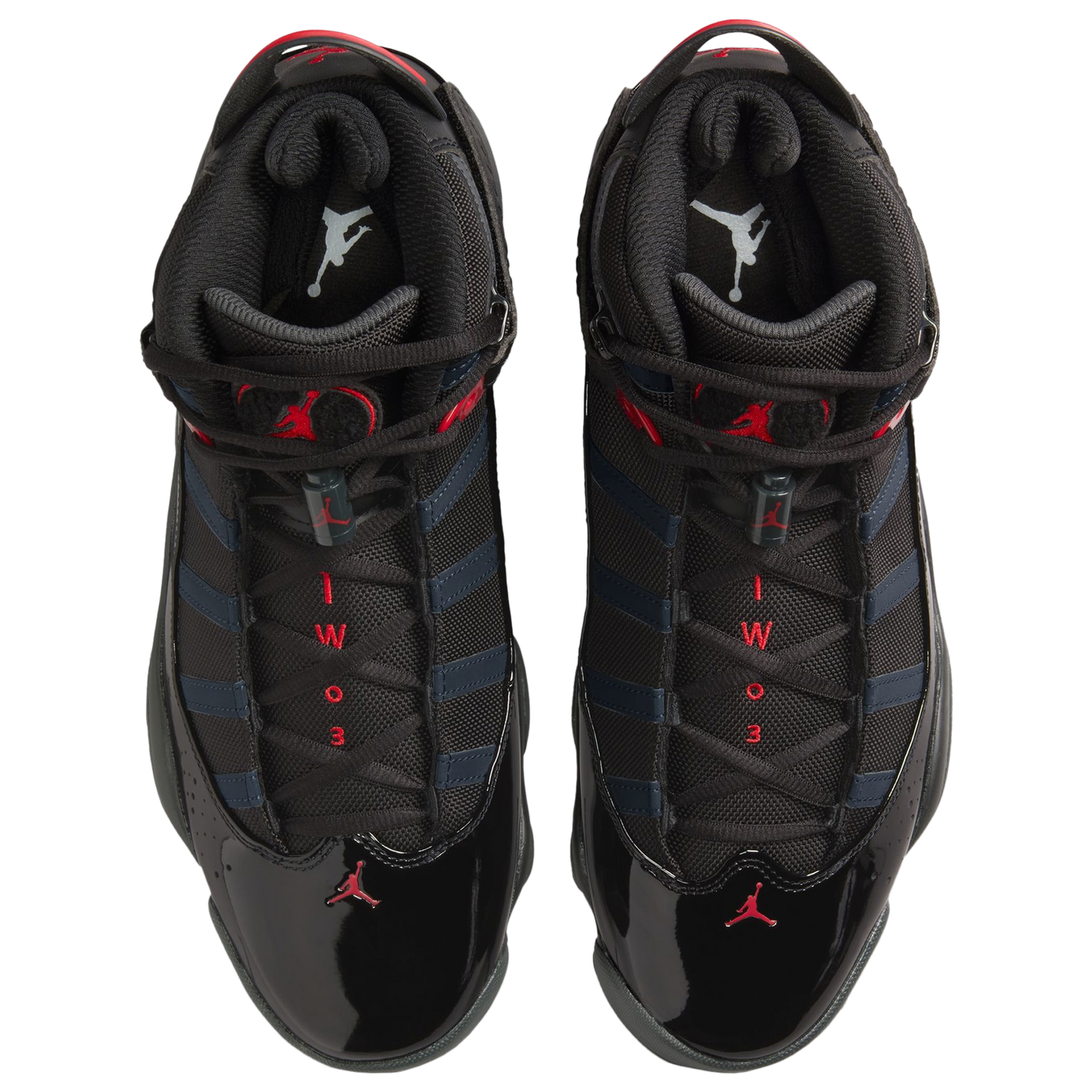 Jordan 6 Rings - Men's - Fire Red/Black/Anthracite