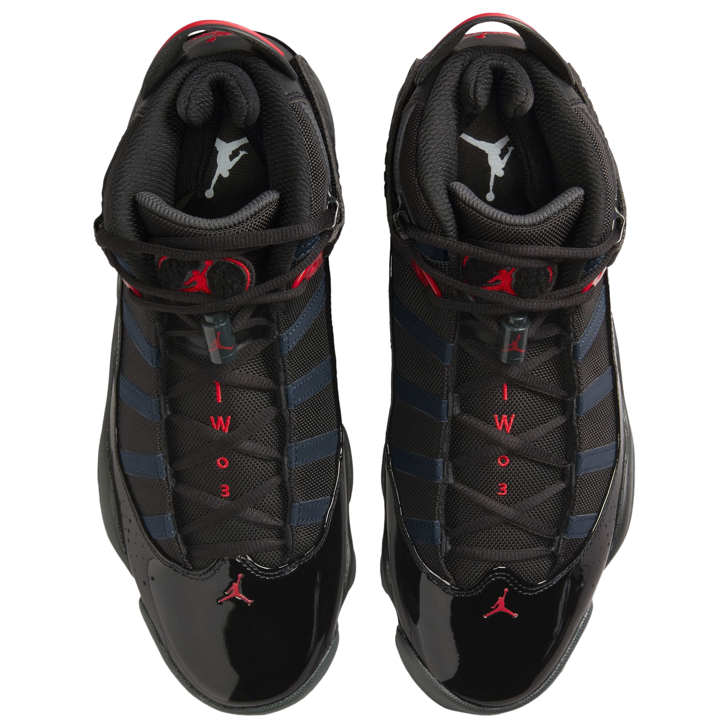 Jordan 6 Rings - Men's - Fire Red/Black/Anthracite