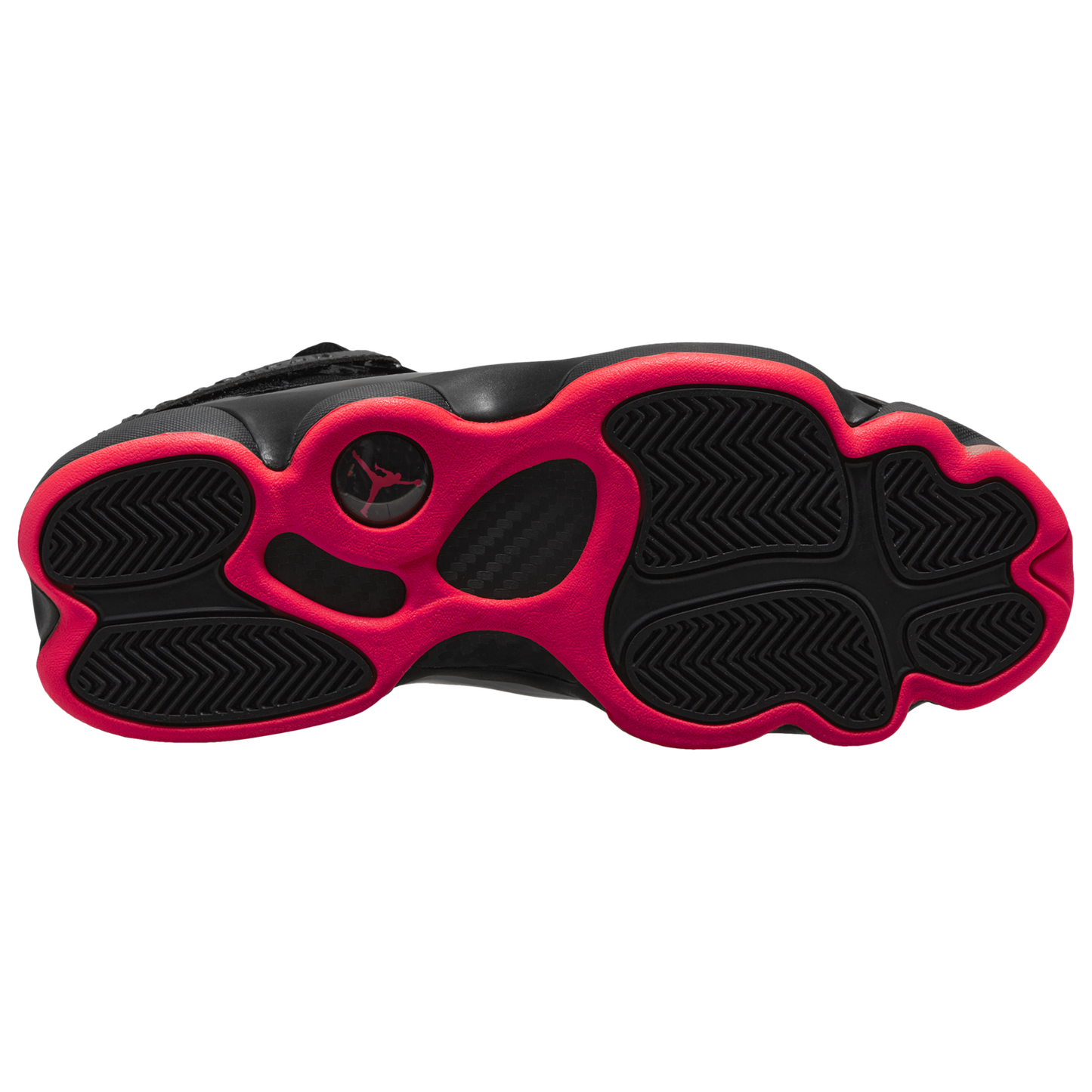 Jordan 6 Rings - Men's - Black/Black/Red