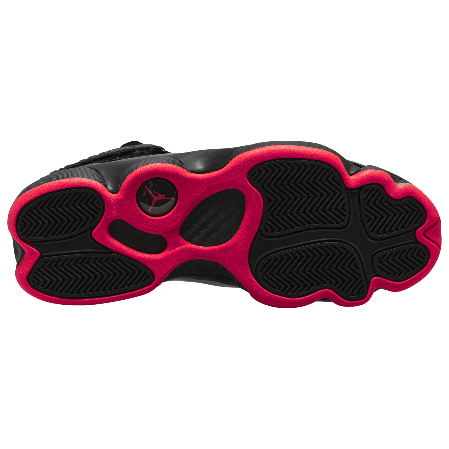Jordan 6 Rings - Men's - Black/Black/Red